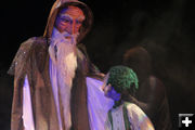 Gandalf and Bilbo. Photo by Tim Ruland, Pinedale Fine Arts Council.