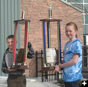 Fastest Skiiers. Photo by Pam McCulloch, Pinedale Online.