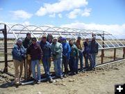 High Tunnel Workshop. Photo by Sublette County Extension Office.