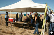 Groundbreaking Ceremony. Photo by Dawn Ballou, Pinedale Online.