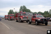 Parade. Photo by Clint Gilchrist, Pinedale Online.