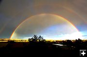 Triple Rainbow. Photo by Duene Raper.