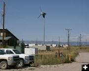 Enercrest windmill. Photo by Bart Myers, Sublette County.
