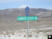 Lander Road. Photo by Bill Winney.