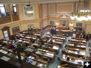 Wyoming Legislature. Photo by Bill Winney.
