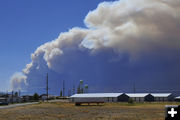 Smoke from Big Piney. Photo by Tyler Foster.