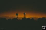 Big Piney water towers. Photo by Kyle Ford.