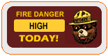 High Fire Danger. Photo by U.S. Forest Service.