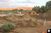 Mudflow afatermath. Photo by Dawn Ballou, Pinedale Online.