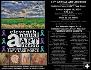 2014 SAFV Art Auction. Photo by SAFV.