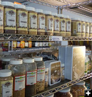 Seeds & sprouting supplies. Photo by Dawn Ballou, Pinedale Online.