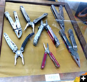 Multi-purpose tools. Photo by Dawn Ballou, Pinedale Online.