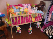 Baby items and gifts. Photo by Dawn Ballou, Pinedale Online.