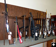 Guns. Photo by Dawn Ballou, Pinedale Online.