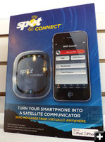 Satellite communicator. Photo by Dawn Ballou, Pinedale Online.