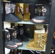 Cowkid boots. Photo by Dawn Ballou, Pinedale Online.
