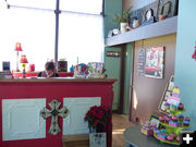 Front counter. Photo by Dawn Ballou, Pinedale Online.