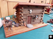Moose Cabin Bird House. Photo by Dawn Ballou, Pinedale Online.