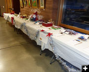 Silent Auction. Photo by Dawn Balou, Pinedale Online.