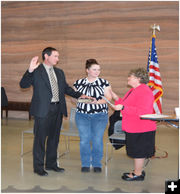Swearing in. Photo by Bureau of Land Management.
