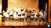 PHS Concert Band. Photo by Dawn Ballou, Pinedale Online.