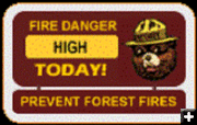 High Fire Danger. Photo by .