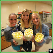 Popcorn Girls. Photo by Terry Allen.