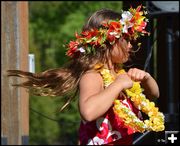 Flying Hula Girl. Photo by Terry Allen.