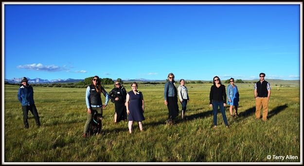 The Land Trust Team. Photo by Terry Allen.