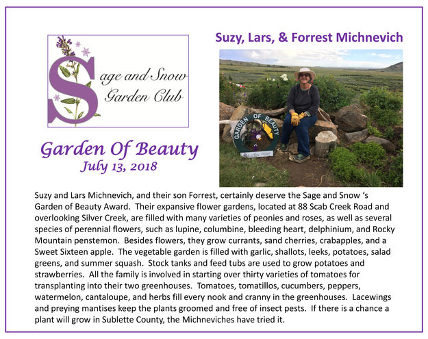 Suzy, Lars & Forest Michnevich. Photo by Sage & Snow Garden Club.