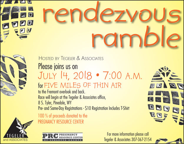 Rendezvous Ramble July 14. Photo by .