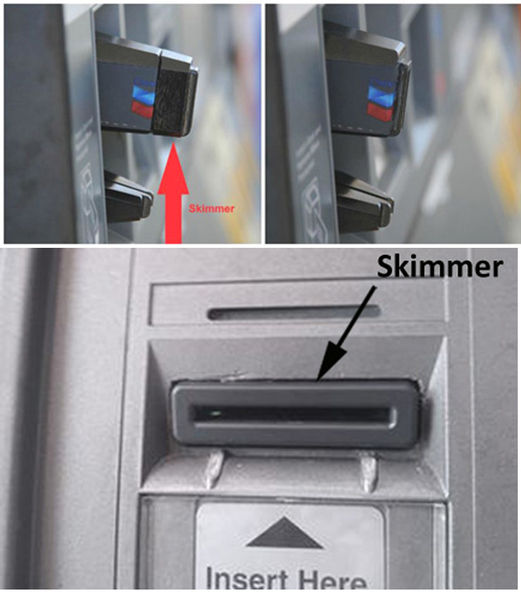 Credit Card Skimmers. Photo by Sweetwater County Sheriff's Office.