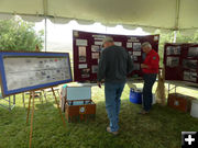 Fisheries displays. Photo by Dawn Ballou, Pinedale Online.