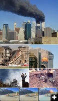 9/11 Photo Montage. Photo by Wikipedia.