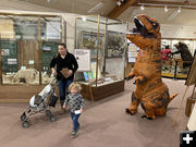 T-Rex at the Museum. Photo by Pinedale Online.