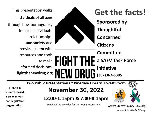 Fight The New Drug. Photo by SAFV Task Force.