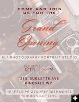 Grand Opening Ela Photography. Photo by Ela Photography LLC.