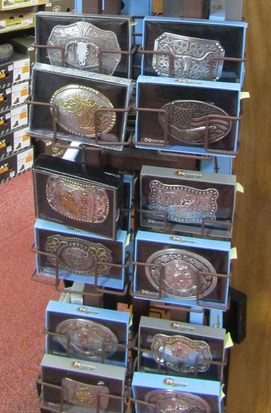 Belt Buckles. Photo by Dawn Ballou, Pinedale Online.