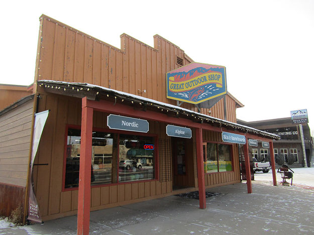Great Outdoor Shop. Photo by Dawn Ballou, Pinedale Online.