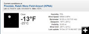 -13F in Pinedale. Photo by National Weather Service.