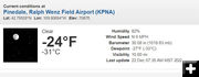 -24F in Pinedale. Photo by National Weather Service.