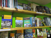 Hiking Books. Photo by Dawn Ballou, Pinedale Online.