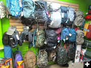 Backpacks. Photo by Dawn Ballou, Pinedale Online.