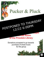 Pucker & Pluck Christmas Concert 2022. Photo by .