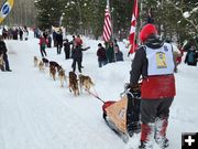 Driggs race. Photo by Pedigree Stage Stop Sled Dog Race.
