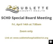 Hospital District meeting. Photo by Sublette County Hospital District.
