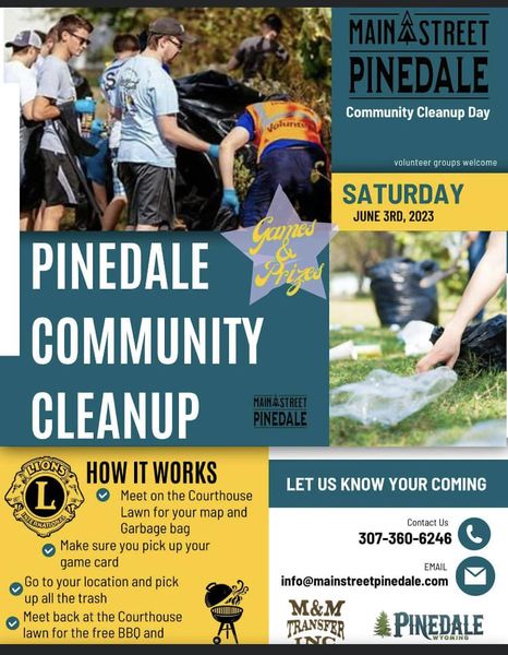 Pinedale Community Cleanup 2023. Photo by .