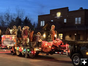 Pageant float. Photo by Pinedale Online.