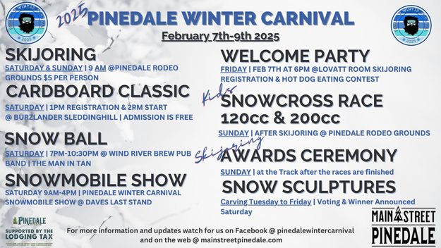 Pinedale Winter Carnival 2025. Photo by Main Street Pinedale.