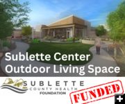 Outdoor Living Spaces. Photo by Sublette County Health Foundation.